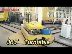 5T कम वोल्टेज रेल कॉइल ट्रांसफर कार्ट,अनुकूलित कैंची लिफ्ट टर्नटेबल ट्रॉली