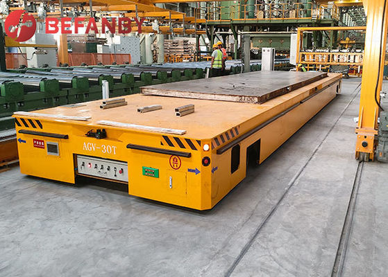 Large Size 30T Load Capacity AGV Automatic Guided Vehicle with 24 Months Warranty