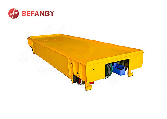 Customized Hand Pendant Control Rail Transfer Cart with 24 Months Warranty for Stable Operation