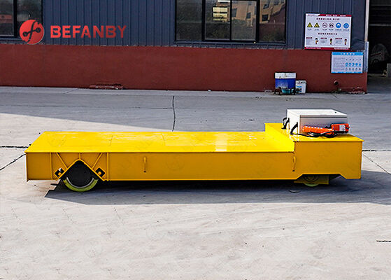 Durable Heavy Load Battery Operated Transfer Cart with Customized Load Capacity for Industrial Use
