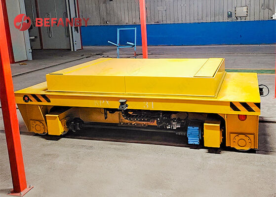 Operated Conveniently 3 Tonne Battery Rail Transfer Cart With DC Moter