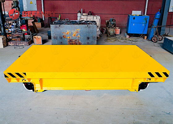 Heavy Duty 5 Tonne Transfer Carts With Low Voltage Rail Power Supply