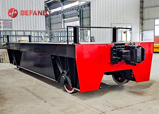 Customized Electrical Rail Transfer Cart For Mold Factory