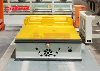 15T Epoxy Flooring Trackless Transfer Cart Battery Operated