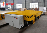 25 Tons Retractable Cable Motorized Transfer Trolley Rail Car Mover For Steel Mill Transfer