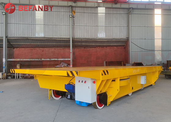 Industry Motorized Material Transfer Rail Cart 100 Ton