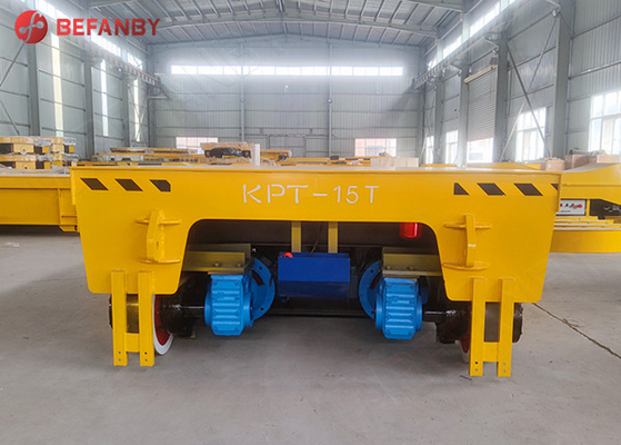 Electric Cable Driven Motorized Transfer Cart On Rail 0 - 20m/Min