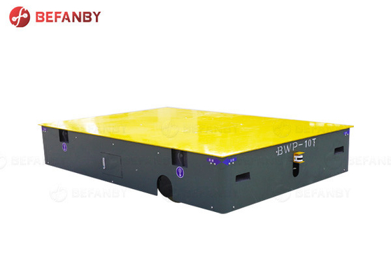 PU Wheel Battery Power Electric Transfer Carts 40 Tons