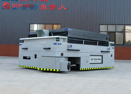 विस्फोट प्रूफ मोल्ड फैक्ट्री 55T ऑल व्हील स्टीयरिंग ट्रांसफर ट्रॉली