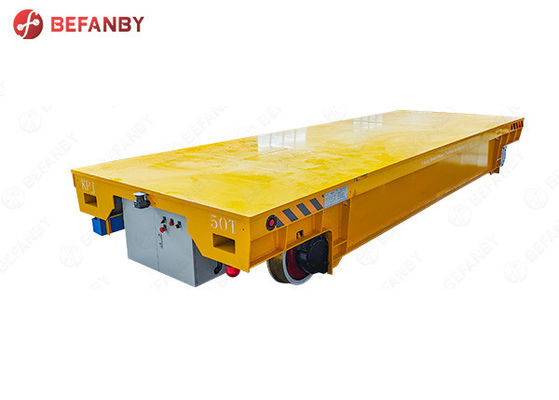 Automatic Omnidirectional Wheels AGV Industrial Battery Transfer Cart 40t