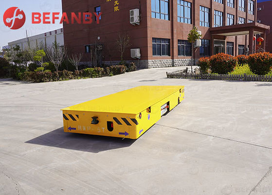 लिमिट स्विच रेललेस ट्रांसफर कार्ट के साथ भारी ड्यूटी बॉयलर उद्योग