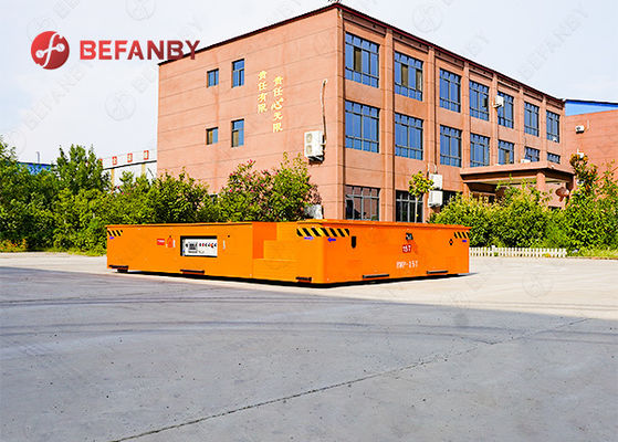 15 Ton Unlimted Running Distance Battery Operated Trackless Transfer Trolleys