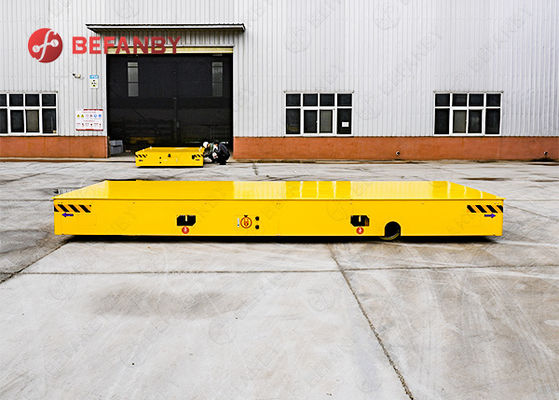 भारी उद्योग के लिए 20 टन की निर्देशन योग्य ट्रैक रहित स्थानांतरण गाड़ी