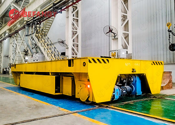 105T लोड क्षमता बैटरी ट्रांसफर कार्ट, भारी शुल्क अनुप्रयोगों के लिए क्षैतिज और ऊर्ध्वाधर आंदोलन के साथ