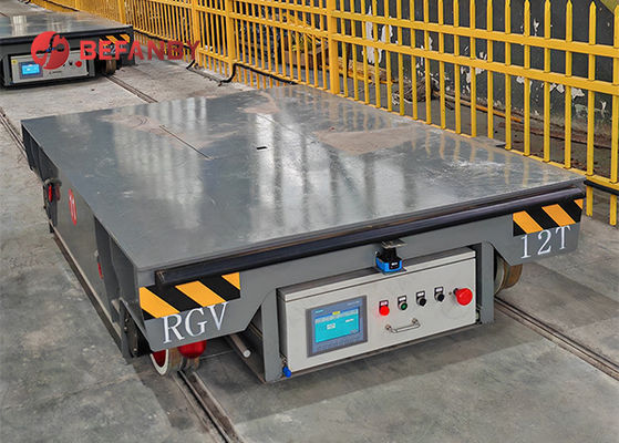 स्मार्ट इलेक्ट्रिकल बॉक्स के साथ 12 टन आरजीवी रोबोट ट्रांसफर कार्ट