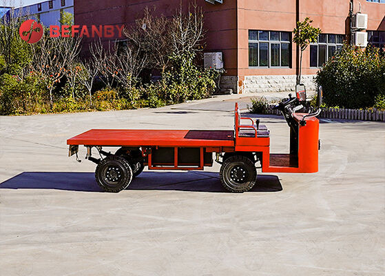 अनलिमिटेड रनिंग डिस्टेंस स्टीयरिंग व्हील के साथ ट्रैकलेस ट्रांसफर कार्ट