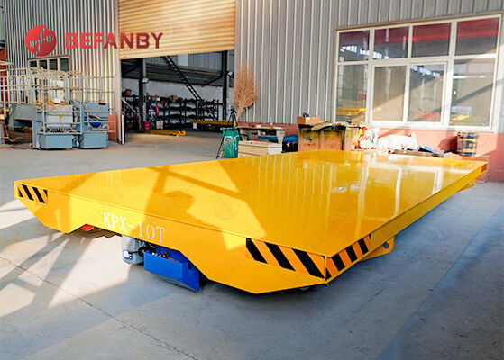 Box Girder Structure Battery Operated Material Transfer Cart with Customized Load Capacity