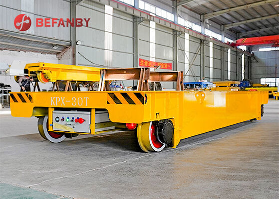 30 Ton Battery Transfer Cart With Cast Steel Wheels