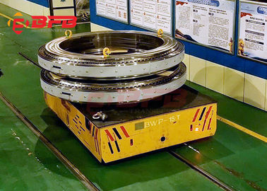 1-500T बैटरी संचालित स्टीयरेबल इलेक्ट्रिक ट्रैकलेस ट्रांसफर कार्ट चीन फैक्टरी